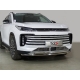 Защита передняя нижняя (двойная) 42,4/42,4 мм ТСС для Exeed TXL 1.6L Turbo 4WD 2021 – н.в. 