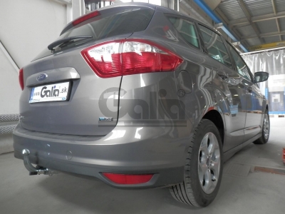 Фаркоп оцинкованный для Ford Focus 2003-2018, Ford Focus C-MAX 2003-2010, 2010-2019, Ford Grand C-MAX 2010-2019 быстросъемное крепление шара