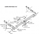 Фаркоп для Ford Maverick 2001-2003, Mazda Tribute 2001-2003, Ford Escape 2001-2003 крепление шара на двух болтах