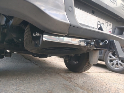 Фаркоп для Ford Ranger Т6.2 2022-н.в. съемное крепление шара под американский квадрат