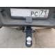 Фаркоп для Ford Ranger Т6.2 2022-н.в. съемное крепление шара под американский квадрат