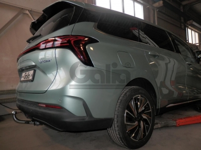 Фаркоп оцинкованный для Dongfeng Forthing U-Tour 2022-н.в. Forthing Yacht 2023-н.в. быстросъемное крепление шара