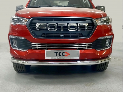 Защита передняя нижняя 76,1 мм для Foton Tunland G7 2.0 Diesel АКПП 4WD 2024-н.в.