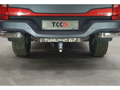 Фаркоп (шар E, надпись Tunland G7) для Foton Tunland G7 2.0 Diesel АКПП 4WD 2024-н.в.