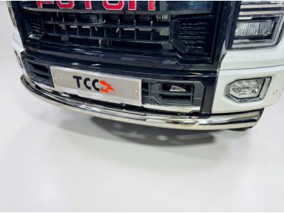 Защита передняя нижняя 76,1 мм для Foton Tunland G9 2.0 Diesel АКПП 4WD 2021-н.в.