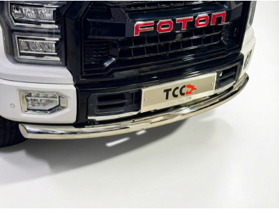 Защита передняя нижняя 76,1 мм для Foton Tunland G9 2.0 Diesel АКПП 4WD 2021-н.в.