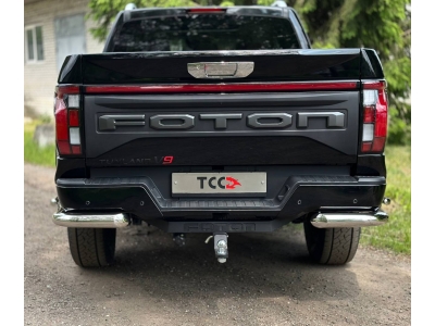 Фаркоп (шар E, надпись Tunland V9) для Foton Tunland V9 2.0 Diesel АКПП 4WD 2025-н.в.