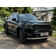 Пороги алюминиевые "Slim Line Black" 2120 мм для Foton Tunland V9 2.0 Diesel АКПП 4WD 2025-н.в.