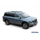 Пороги на автомобиль "Black" Rival для GAC GS8 (Гак джи эс 8) I поколение 2019-н.в., 180 см, 2 шт., алюминий
