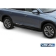 Порог-площадка "Premium-Black" A180ALB Rival + комплект крепежа для GAC GS8 2019-н.в.