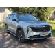 Пороги алюминиевые "Slim Line Silver" 1820 мм для Geely Atlas 2023-н.в.