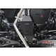 Защита редуктора + комплект крепежа, АвтоБРОНЯ, Сталь для Geely Atlas Pro 2021-н.в., V - 1.5T