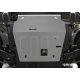 Защита картера + КПП (алюминий) + комплект крепежа для Geely Atlas Pro 2021-2024 (V - 1.5T), Geely Azkarra 2019-н.в. (V - 1.5T Hybrid, АКПП, полный привод), Belgee X70 2024-н.в.