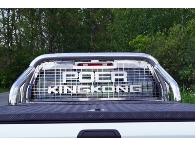 Защита кузова и заднего стекла (для крышки) 76,1 мм для Great Wall Poer King Kong 2.0 2022 – н.в. GRWALPOERKK23-24