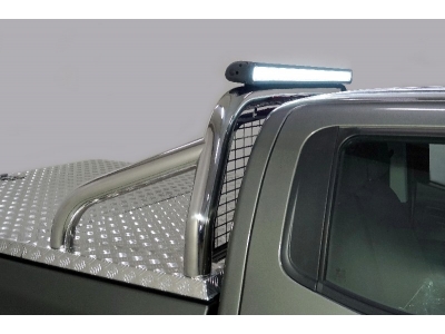 Защита кузова (для крышки) 76,1 мм со светодиодной фарой для Great Wall Poer King Kong 2.0 2022 – н.в. GRWALPOERKK23-26