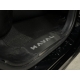 Накладки на пластиковые пороги (лист шлифованный надпись Haval) 4шт для Haval F7X (2.0L 4WD) 2025-н.в.