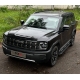 Пороги алюминиевые "Slim Line Black" 1720 мм для Haval H3 1.5 2WD 2024-н.в.