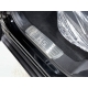 Накладки на пластиковые пороги (лист шлифованный надпись H5) 4шт для Haval H5 Diesel 4WD 2024-н.в.