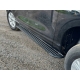 Пороги алюминиевые "Slim Line Black" 2120 мм для Haval H5 Diesel 4WD 2024-н.в.