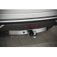 Фаркоп с нержавеющей накладкой Haval H6 2014-2020, Haval M6 2021-н.в. съемное крепление шара под американский квадрат