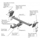 Фаркоп для Haval Jolion 2021-н.в. съемное крепление шара под американский квадрат