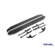 Порог-площадка "Premium-Black" A180ALB + комплект крепежа, RIVAL для Haval M6 2023-н.в.