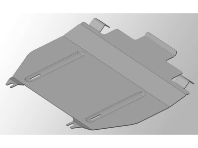 Защита картера ТСС алюминий 4 мм для Honda CR-V 2012-2021
