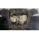 Защита картера двигателя, КПП (2 мм, сталь) для Honda Civic 2015-2021 (V = 2.0 AT FWD)