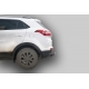 Фаркоп для Hyundai Creta 2016-2021, 2021-2022, Solaris HC 2024- съемное крепление шара под американский квадрат