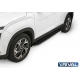 Порог-площадка "Premium" A173ALP Rival + комплект крепежа для Hyundai Creta 2021-2022