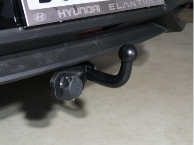Фаркоп (оцинкованный, шар A) для Hyundai Elantra 2020 - 2023 TCU00277