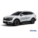 Пороги на автомобиль "Bmw-Style круг" Rival для Hyundai Santa Fe IV рестайлинг 2021-н.в./Tucson IV 2021-н.в./Kia Sportage V 2021-н.в./KIA Sorento 2020-н.в., 180 см, 2 шт., алюминий