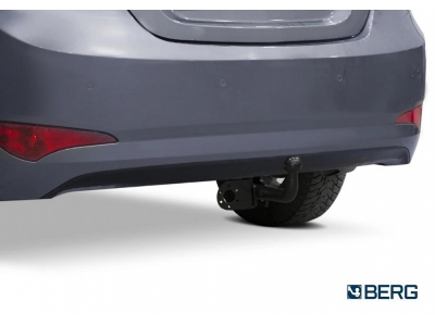 Фаркоп для Hyundai Solaris 2011-2017, Kia Rio 2011-2017 крепление шара на двух болтах