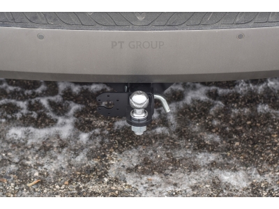 Фаркоп для Hyundai H1 2008-2018, 2018-н.в., Hyundai Starex 2008-2018 съемное крепление шара под американский квадрат