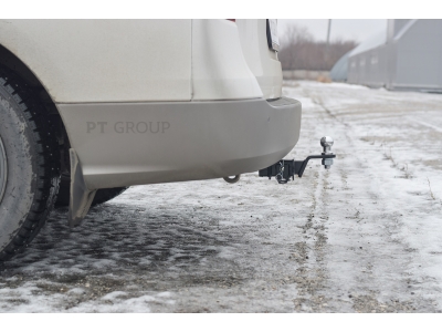Фаркоп для Hyundai H1 2008-2018, 2018-н.в., Hyundai Starex 2008-2018 съемное крепление шара под американский квадрат