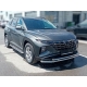 Пороги с листом d-43 Технотек для Hyundai Tucson 2020 – н.в.
