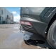 Защита заднего бампера двойная d-60+43 Технотек для Hyundai Tucson 2020 – н.в.