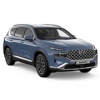 Пороги для Hyundai Santa Fe IV Рестайлинг 2020 – 2023 