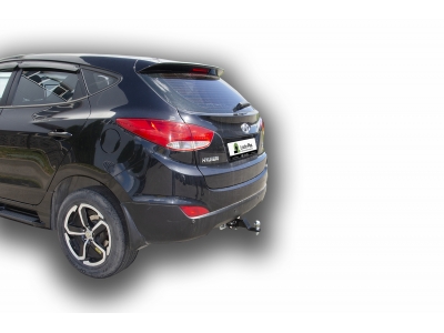 Фаркоп для Kia Sportage 2010-2015, Hyundai ix35 2010-2015 съемное крепление шара под американский квадрат