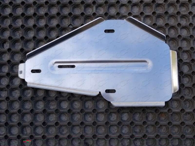 Защита дифференциала ТСС алюминий 4 мм для Hyundai Santa Fe № ZKTCC00162