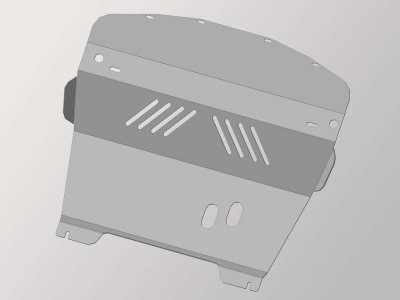 Защита картера ТСС алюминий 4 мм для Infiniti Q70 2015-2021