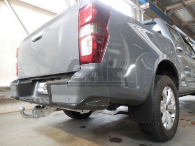 Фаркоп оцинкованный для Isuzu D-Max 2020-н.в. условно-съемное крепление шара