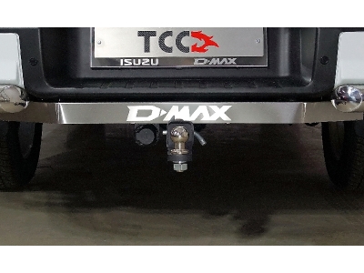 Фаркоп (надпись D-MAX, шар E) ТСС для Isuzu D-Max 2019-2021