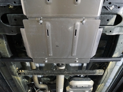 Защита раздаточной коробки (алюминий) 4мм ТСС для Isuzu D-MAX 2019 – н.в.