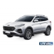Порог-площадка "Silver" F180AL Rival + комплект крепежа для JAC S7 2020-н.в.