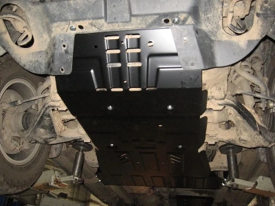 Защита картера двигателя (2,5 мм, сталь) для JAC T6 2020-н.в. (V = 2.0T MT FWD)