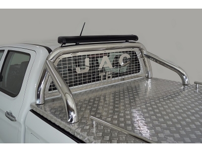 Защита кузова и заднего стекла (для крышки) 76,1 мм со светодиодной для JAC T6 2015 – н.в. JACT621-29