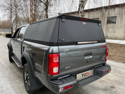 Кунг (алюминий Premium Black) 2мм для JAC T8 Pro 4WD 2.4T МКПП 2023-н.в.