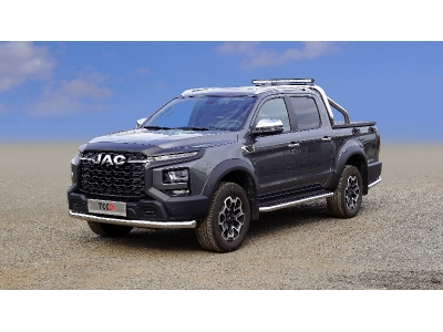 Защита передняя нижняя 76,1 мм для JAC T9 4WD (дизель) 2024-н.в.