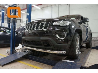 Защита переднего бампера 76 мм Турция для Jeep Grand Cherokee 2010-2021